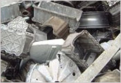 Aluminium Scrap Materials like shredded scrap, wheel scrap, die cast scrap, cans, etc - Image